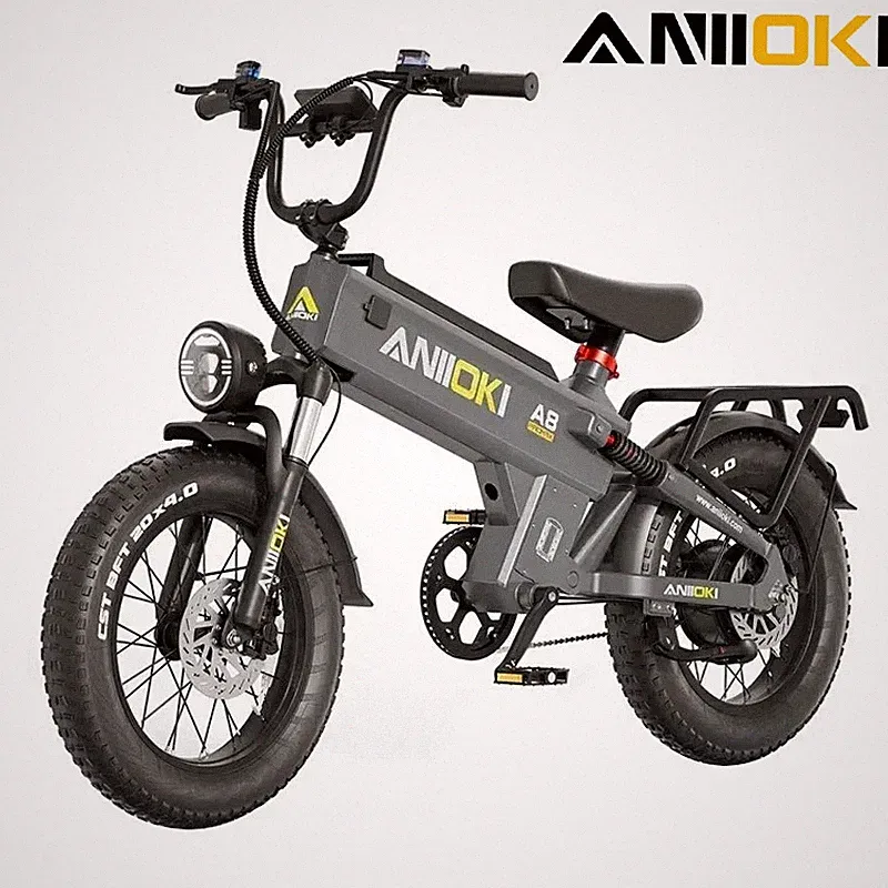 ANIIOKI A8 PRO MAX Ebikes 1200W 48V 60AH FAT BIKE Electric Bicycle