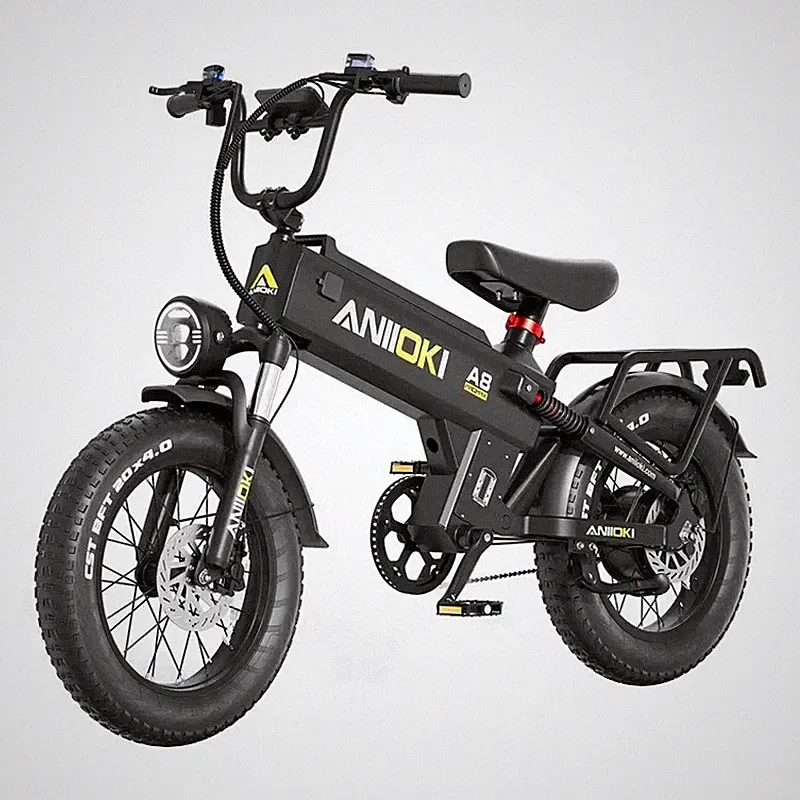 ANIIOKI A8 PRO MAX Ebikes 250W 48V 60AH FAT BIKE Electric Bicycle