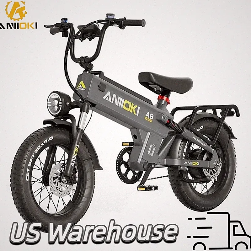 FAT BIKE ANIIOKI A8 PRO MAX 1200W 48V 60AH Electric Bicycle